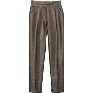 REISS SIENNA Sparkle Tapered Trousers